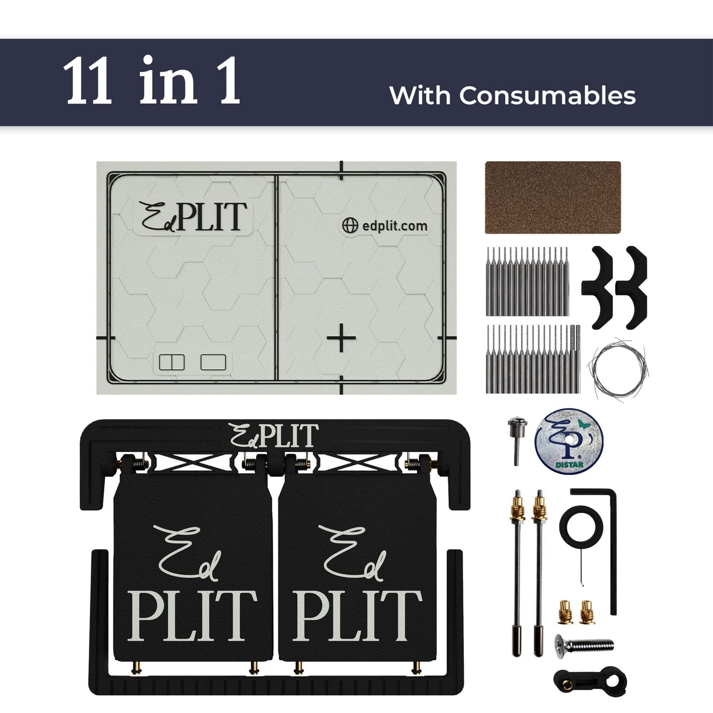 Hidden Frameless Flush Button EdPlit M4 - Сompatible with Geberit, AlcaPlast, TECE, Viega, VitrA, Noken, JomoTech, Cersanit, TOTO