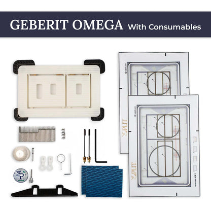 Hidden Toilet Flush Button M1 Edplit  - Compatible with Geberit, AlcaPlast, TECE, JomoTech, OLI, Viega, TOTO