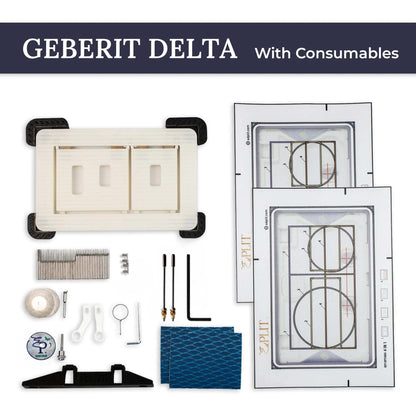 Hidden Toilet Flush Button M1 Edplit  - Compatible with Geberit, AlcaPlast, TECE, JomoTech, OLI, Viega, TOTO