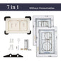 Hidden Toilet Flush Button M1 Edplit  - Compatible with Geberit, AlcaPlast, TECE, JomoTech, OLI, Viega, TOTO