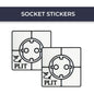 Tile Cutting Practice Stickers for Hidden Electrical Solutions