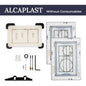 Hidden Toilet Flush Button M1 Edplit  - Compatible with Geberit, AlcaPlast, TECE, JomoTech, OLI, Viega, TOTO