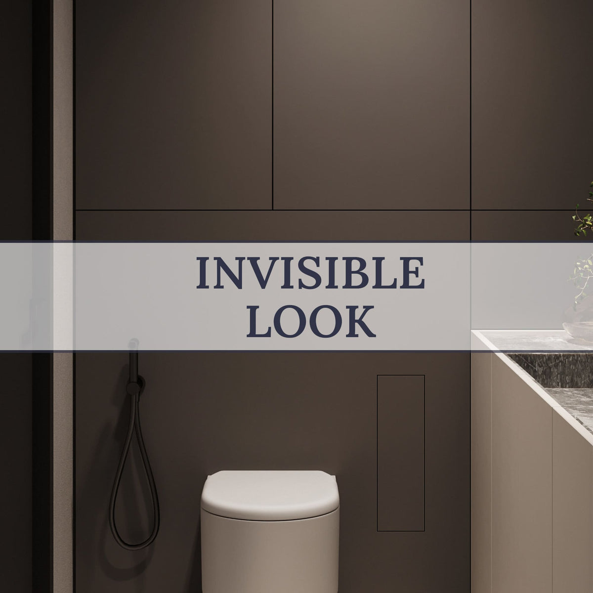 Concealed Toilet Brush Holder (Tile-Integrated) EDPLIT