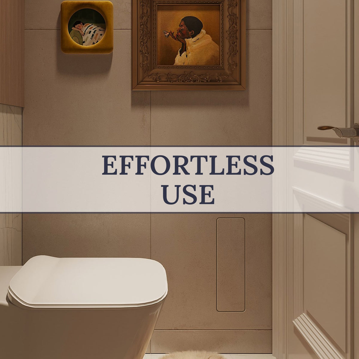 Concealed Toilet Brush Holder (Tile-Integrated) EDPLIT