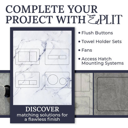 Hidden Towel Holder Set Edplit