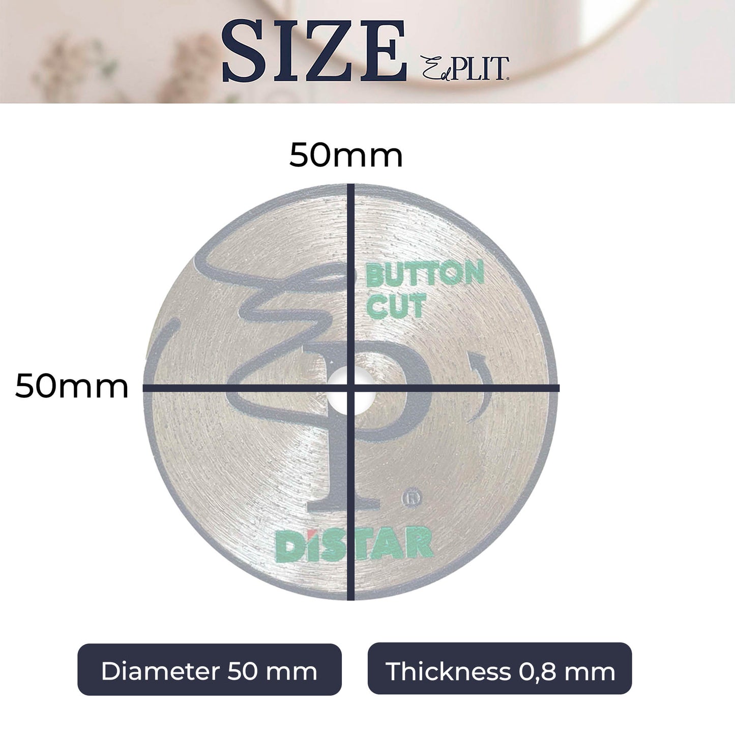 Precision Cut Disc 50 mm