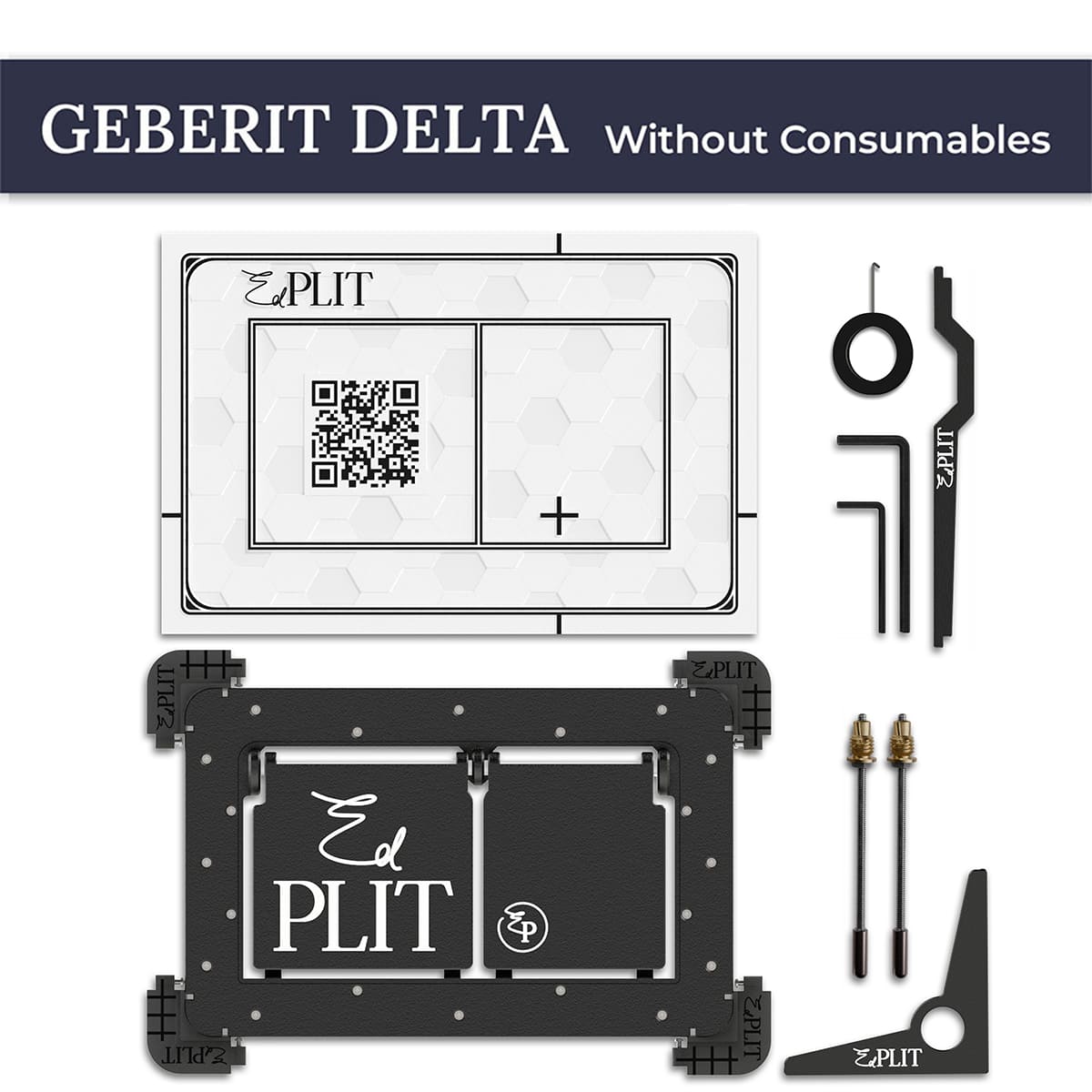 Hidden Flush Button EDPLIT M5 (Without Consumables) – Compatible with Geberit, AlcaPlast, TECE, Viega, VitrA, JomoTech, Cersanit, TOTO, OLI