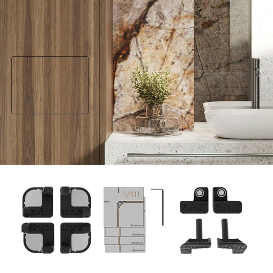 Hidden Access Hatch Mounting System Edplit (Without Consumables) – for Panels up to 400×500 mm