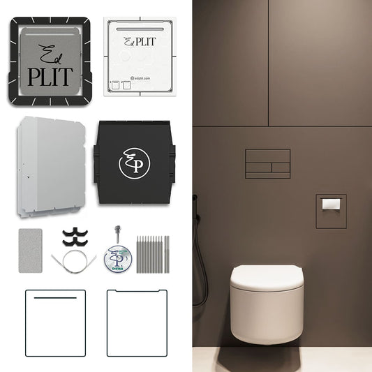 Concealed Toilet Paper Holder (Tile-Integrated) Edplit