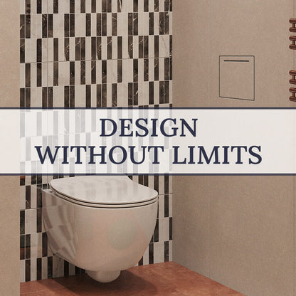 Concealed Toilet Paper Holder (Tile-Integrated) Edplit
