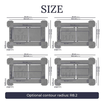Hidden flush button M2 PRO - Сompatible with Geberit, AlcaPlast, TECE, Viega, VitrA, JomoTech, Cersanit, TOTO