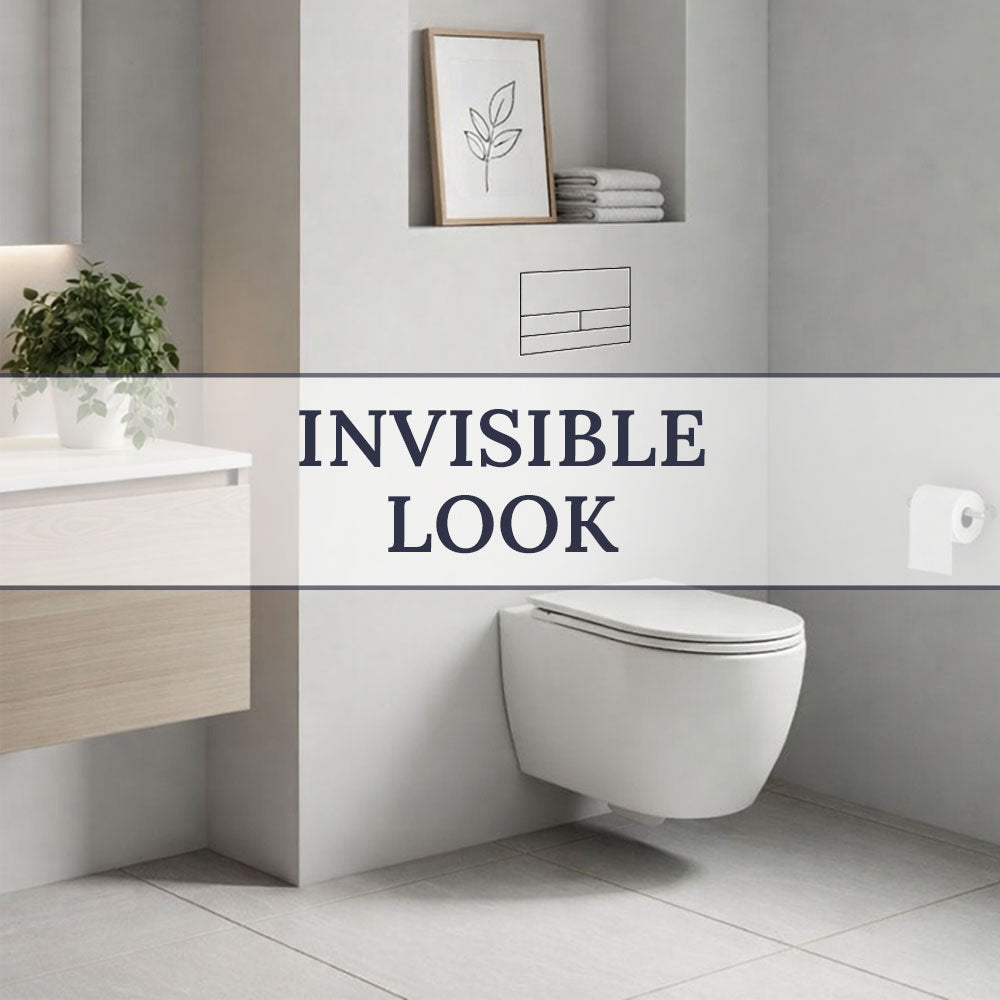 Hidden flush button M2 PRO - Сompatible with Geberit, AlcaPlast, TECE, Viega, VitrA, JomoTech, Cersanit, TOTO