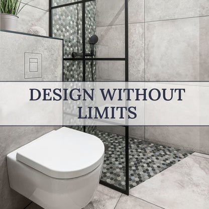 Hidden Toilet Flush Button M3 Edplit - Сompatible with GROHE