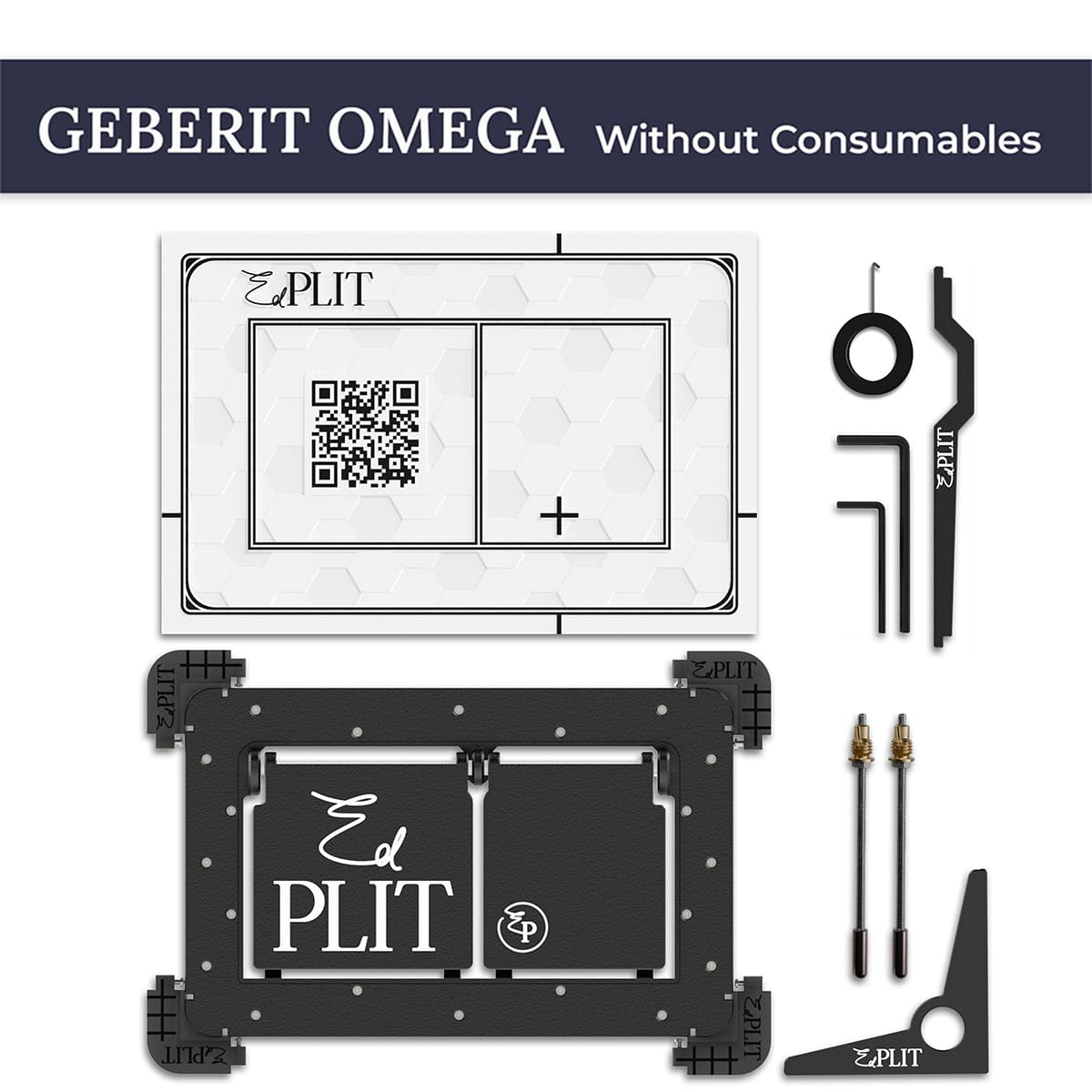 Hidden Flush Button EDPLIT M5 (Without Consumables) – Compatible with Geberit, AlcaPlast, TECE, Viega, VitrA, JomoTech, Cersanit, TOTO, OLI