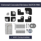 Hidden Access Hatch Mounting System Edplit – for Panels up to 400×500 mm