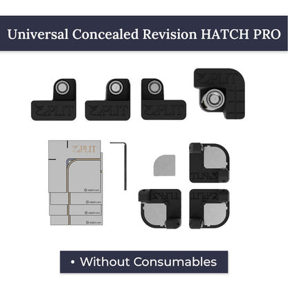 Hidden Access Hatch Mounting System Edplit – for Panels up to 400×500 mm