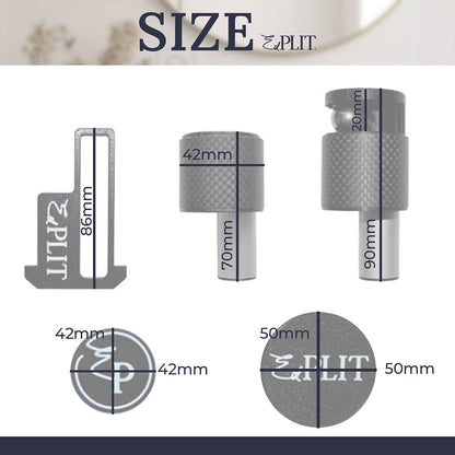 Hidden Towel Holder Set (ball-catch)