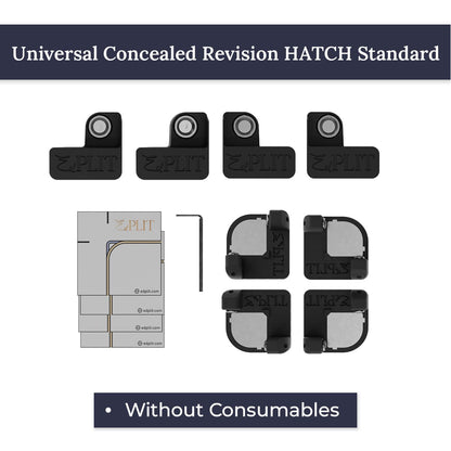 Hidden Access Hatch Mounting System Edplit (Without Consumables) – for Panels up to 400×500 mm