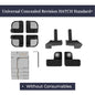 Hidden Access Hatch Mounting System Edplit – for Panels up to 400×500 mm