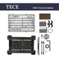 Hidden flush button M2 PRO - Сompatible with Geberit, AlcaPlast, TECE, Viega, VitrA, JomoTech, Cersanit, TOTO