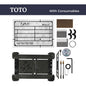 Hidden flush button M2 PRO - Сompatible with Geberit, AlcaPlast, TECE, Viega, VitrA, JomoTech, Cersanit, TOTO