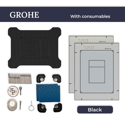 Hidden Toilet Flush Button M3 Edplit - Сompatible with GROHE