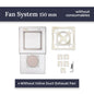 Hidden Exhaust Fan Mounting System Edplit (Without Consumables) - Without Duct Fans 100/125/150 mm