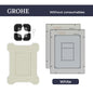 Hidden Toilet Flush Button M3 Edplit - Сompatible with GROHE