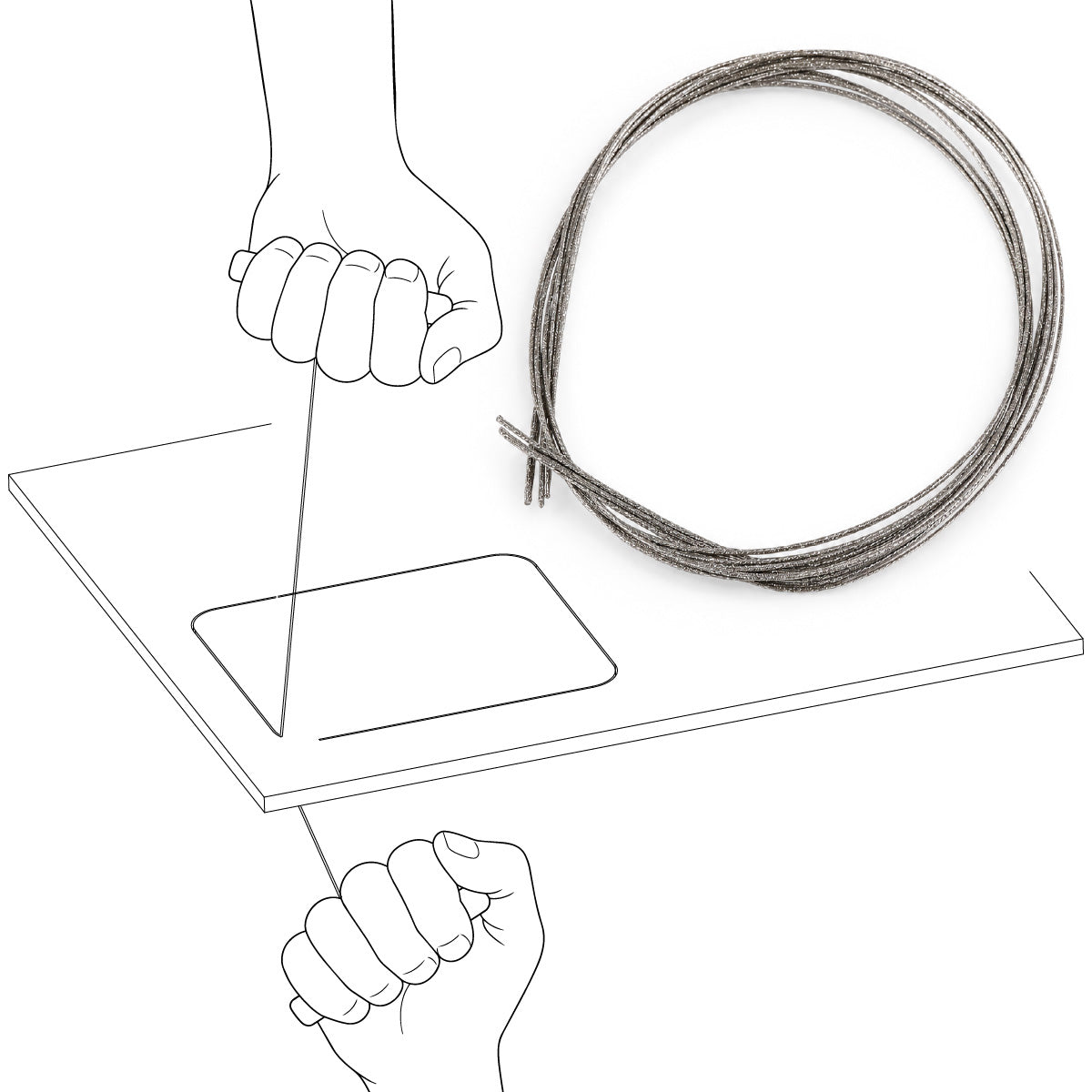 DISTAR Diamond Cutting Wire Kit CORD for Tile & Stone
