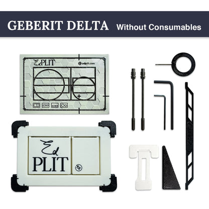 Hidden Toilet Flush Button M1 Edplit  - Compatible with Geberit, AlcaPlast, TECE, JomoTech, OLI, Viega, TOTO