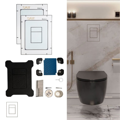 Hidden Toilet Flush Button M3 Edplit - Сompatible with GROHE